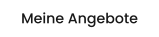 Meine Angebote